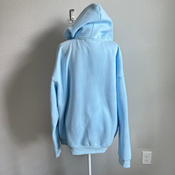 Comfrt Collection Pastel Edit Baby Blue Hoodie & Sweat Pant Set Women's 2XL - Picture 5 of 15